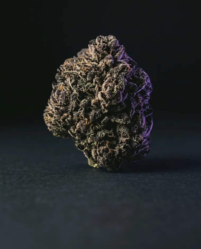 Indica cannabis flower
